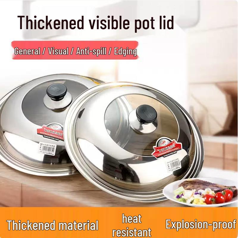 

SIFAR Visible Stainless Steel Pot Lid 32cm