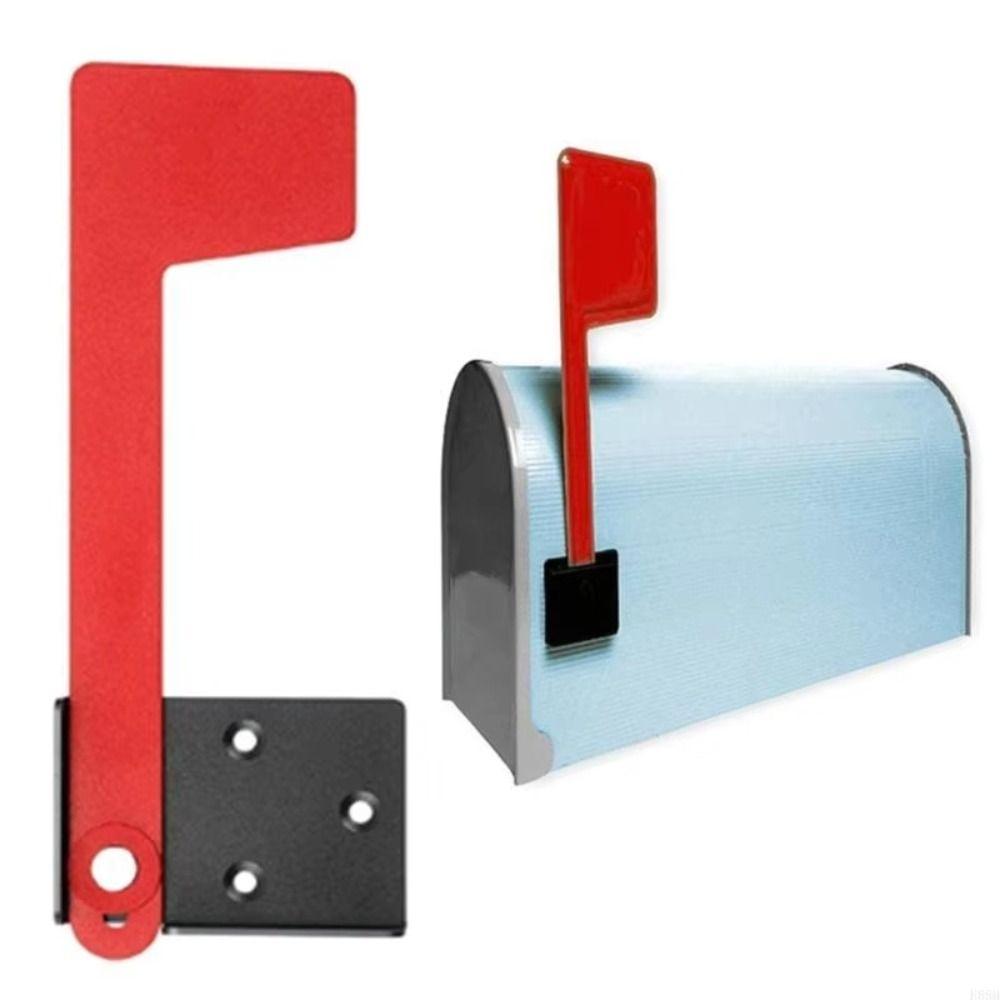 Rustproof Mailbox Flag Replacement Kit High Temperature Plating Mailbox Banner  Mailbox