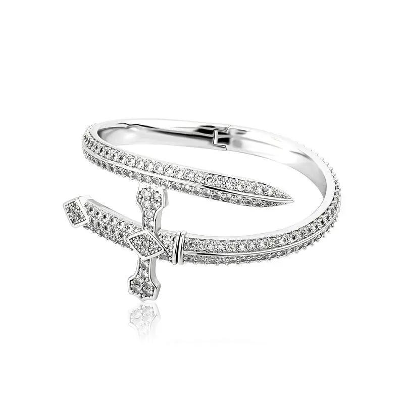 Hip-hop Retro Zwaard van Gerechtigheid Armband High-end Armband voor Jongens