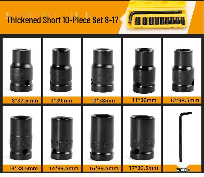 Dafei Lithium Electric Wrench and Socket Tool Set for Cars