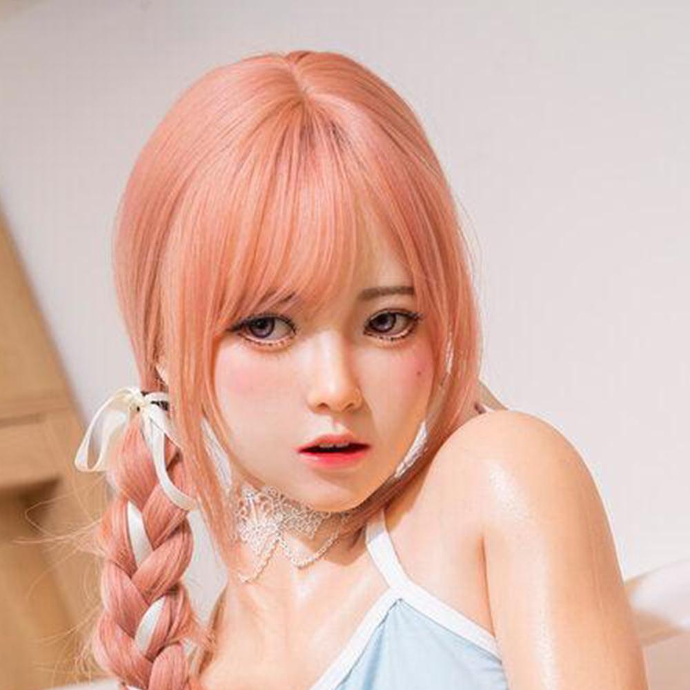 Replaceable TPE Head for Sex Dolls (Fits 130-180CM Bodies) - Upgrade Your Doll's Realism with a Wig-Compatible, Lifelike Head