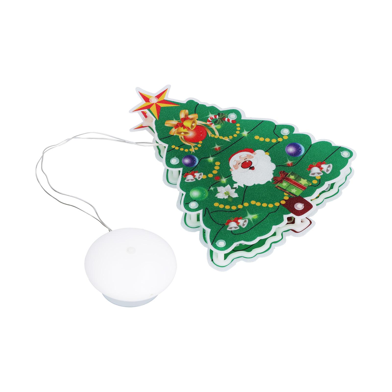 

Світлодіодне декоративне світло Підвісна присоска Маленьке світло для вікна Різдвяний фестиваль