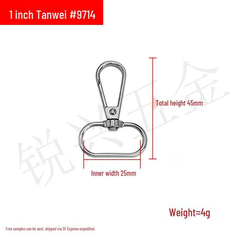 Zinc Alloy Metal Dog Leash Buckle and Luggage Strap Hook