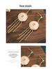 2022 Summer Palace Style Hetian Jade Long Tassel Earrings for Women - Perfect Hanfu Costume Accessory.
