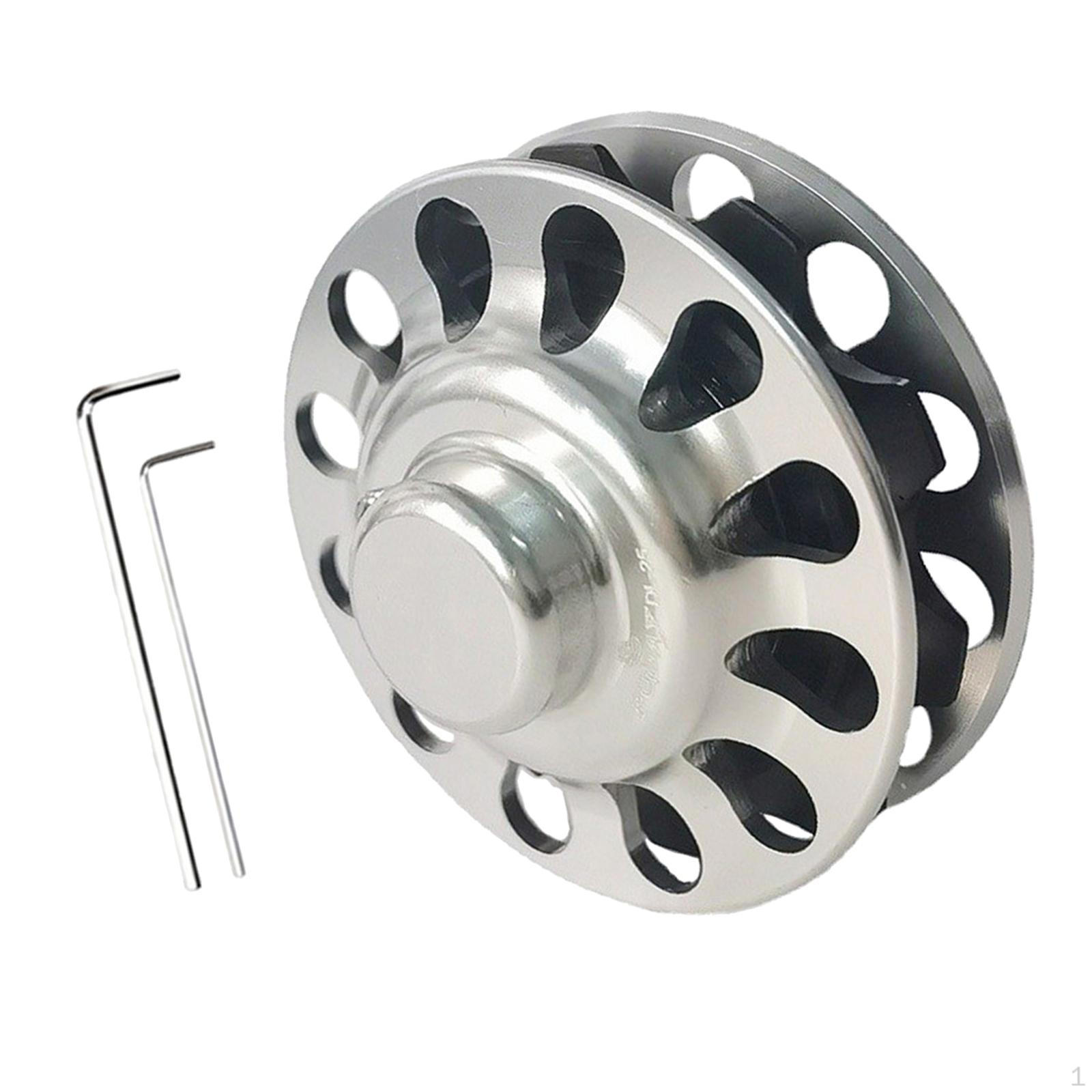 Aluminum Alloy Folding Bike Chain Tensioner Roller, Lightweight Tension Adjuster, Repair Silver