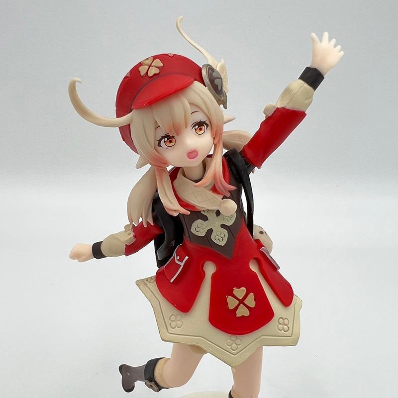 16cm Genshin Impact Klee Anime Figure Genshin Impact Paimon Action Figure Qiqi /Keqing /Hu Tao Figurine Collection Model Doll Toys