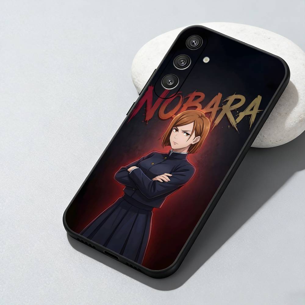 Аниме Чехол для телефона N-Nobara J-JK с принтом для Samsung Galaxy A73, A72, A71, A70, A52, A51 и других, Мягкий черный чехол
