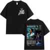Rapper Myke Towers Graphic T-shirts Men Women Clothing Fashion Hip Hop Oversized T Shirt Unisex Cotton Short Sleeve T-shirt Tops