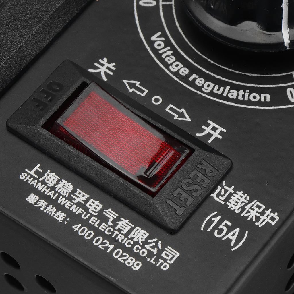 4000W Variable Voltage Regulator Motor Speed Fan Control Controller AC 220V