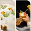 12 PCS Stainless Steel Cocktail Picks, Metal Olive Martini Pick Reble Cocktail Decor Picks for Olives Appetizers Fruits Sandwiches Drink Home Bar