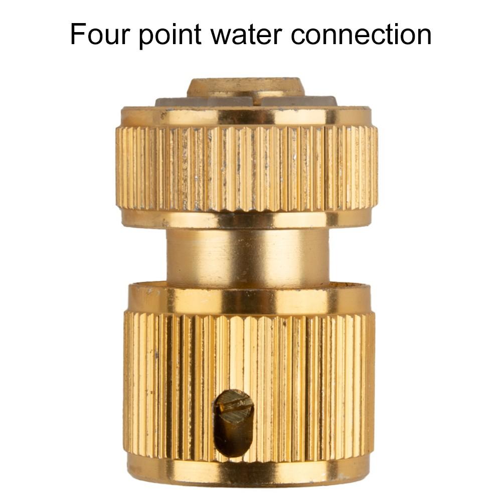 Hose Connector Garden Brass Adaptor Hose Pipe Tap Adaptor