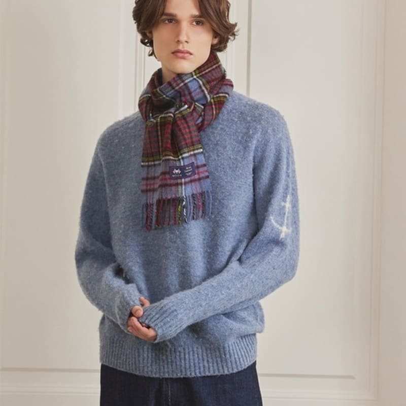 ABRAHAM MOON Merinowolle Schal 25cm - Anderson