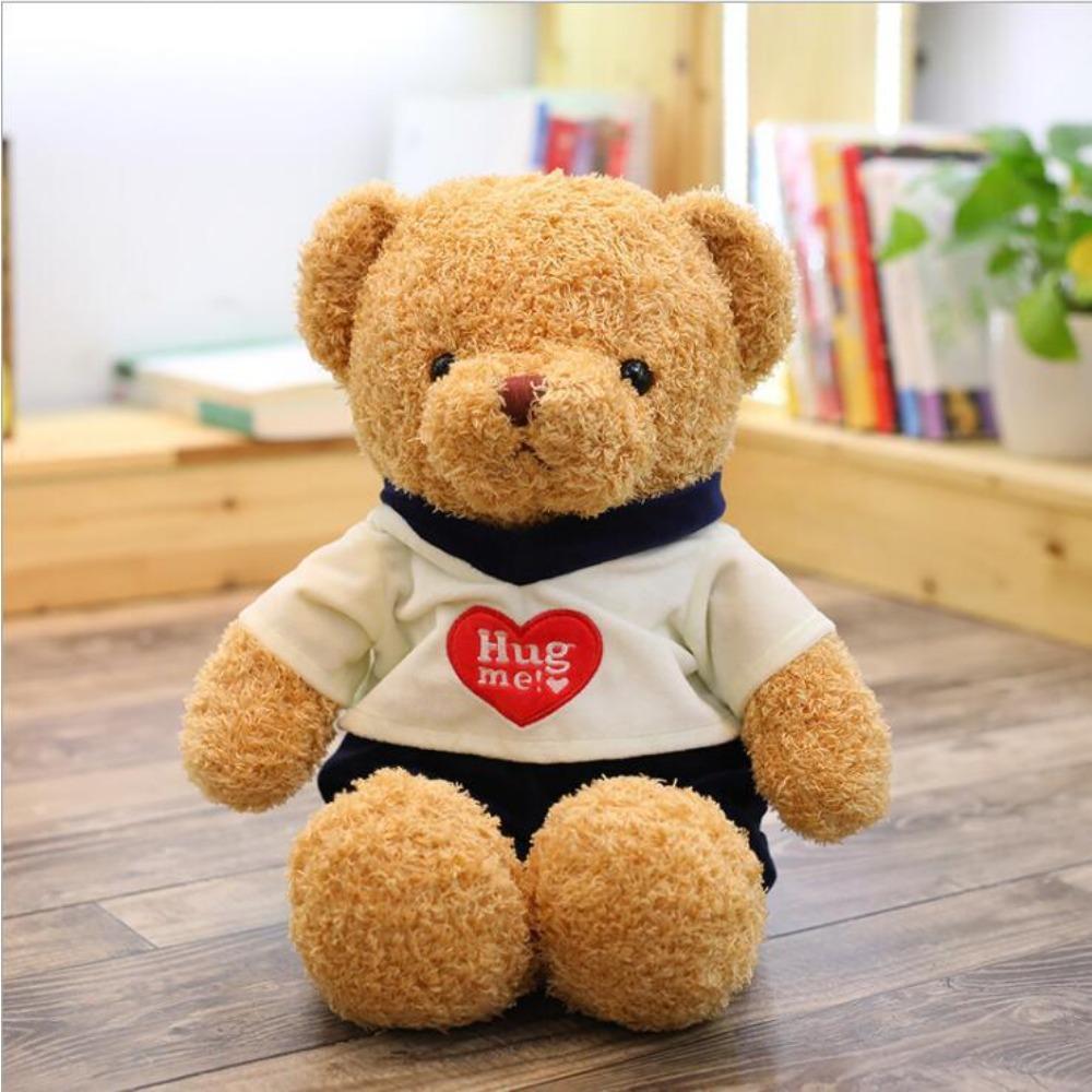 Gift Box Teddy Bear Doll Bear Plush Toy Children's Doll Birthday Company Event Gift Creative Gift Box