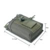 Outdoor Multifunctional Walkie-talkie Hanging Bag Molle Military Fans Sports Camouflage Accessory