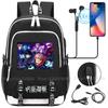 Jujutsu Kaisen Backpacks Anime Mochila Student Teenager Schoolbag Unisex Fashion USB Charge Laptop Travel Rucksack Boys Gift