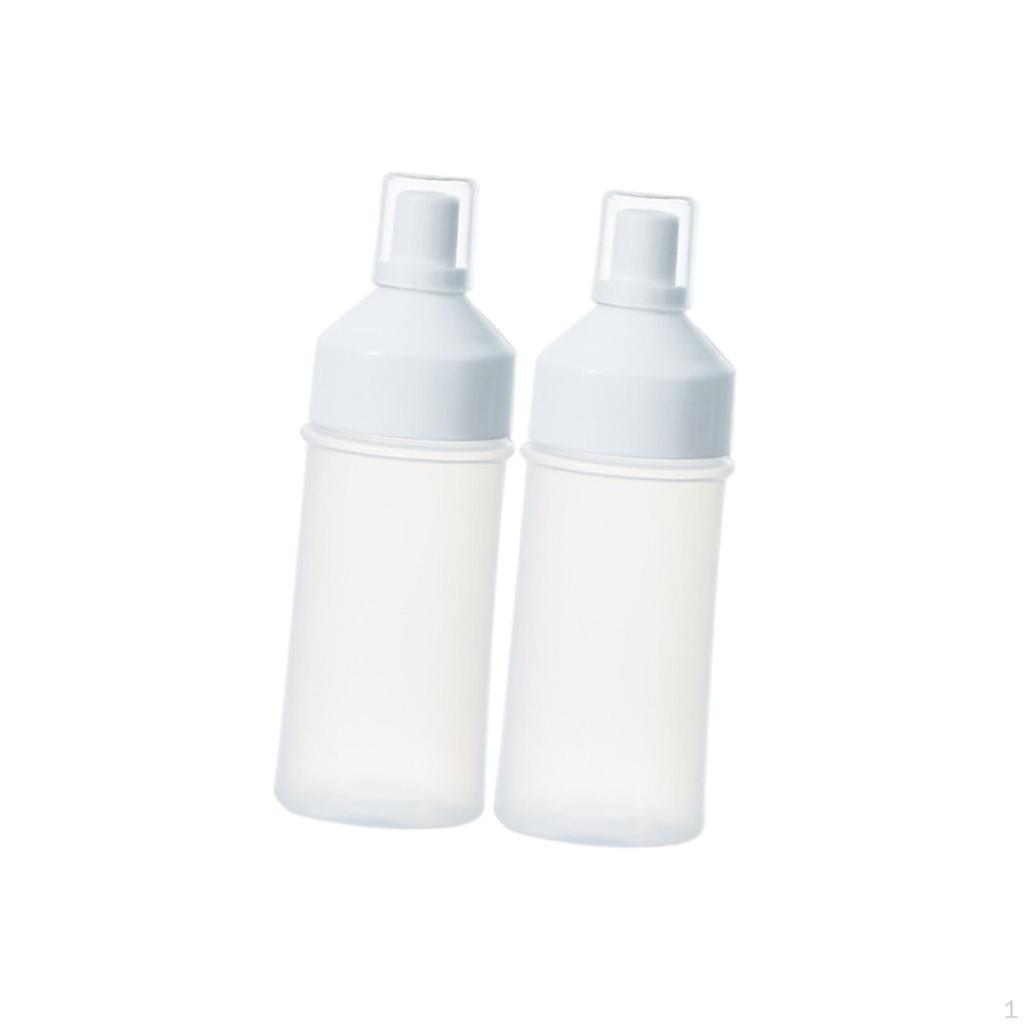 2 Pieces Condiment Dispenser Salad Dressing Bottle Tomato Ketchup for Kitchen