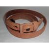 German Mauser K98 WWII Rifle Leather Sling w/Sight Hood Natural Color PP-TFEH-OJ96