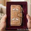 Cute goose design men's large-capacity wallet with business card slot and cash pocket, suitable for formal occasions and office use, a gift for