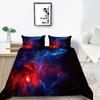 Home Textiles Kids Bedding Set 3D Star Sky Printing Bedclothes Bedroom Decor Microfiber Soft Quilt Cover  Breathable