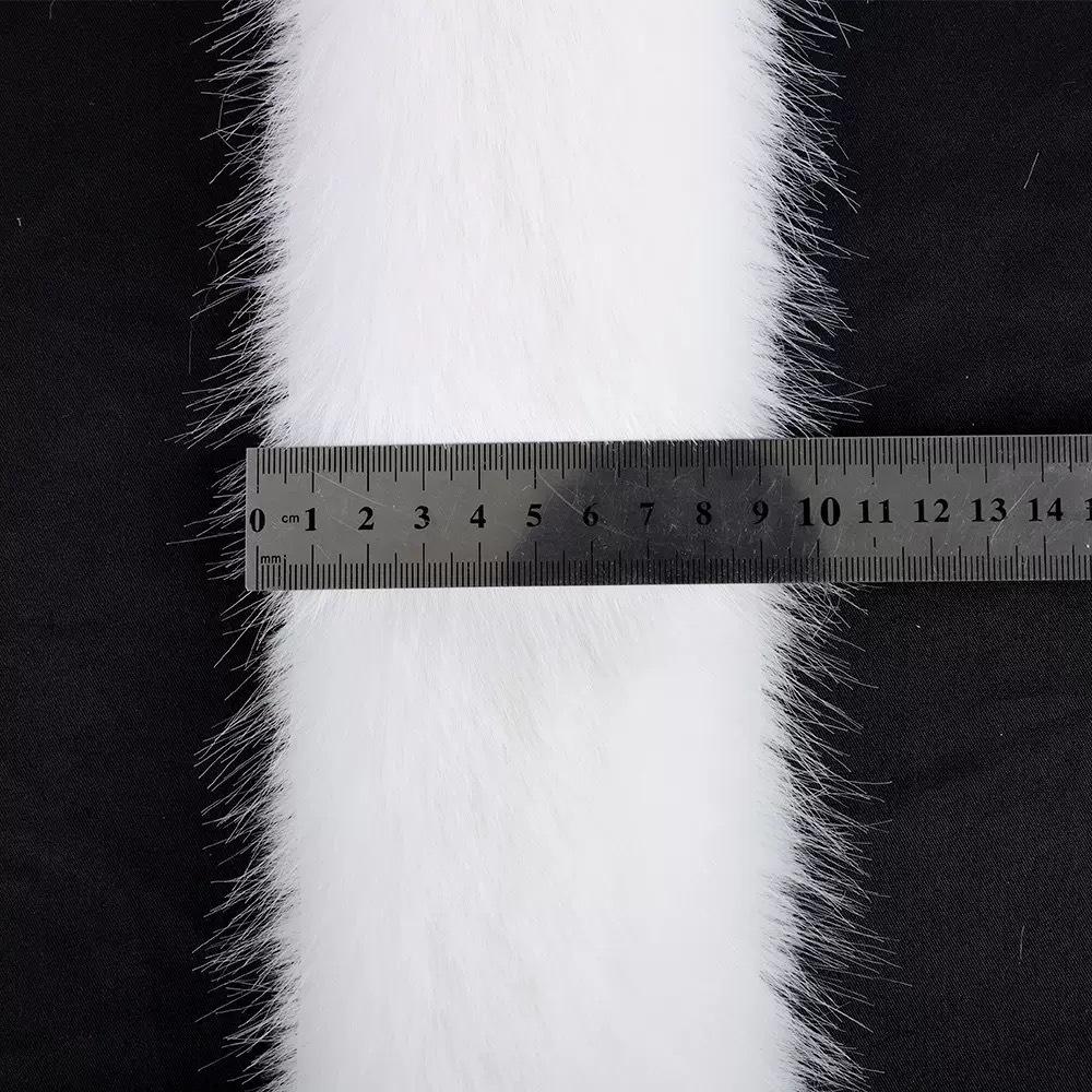 

Imitation Fox Fur Trim 10-12cm Plush DIY Fringed Cape/Jacket Fur Accessories
