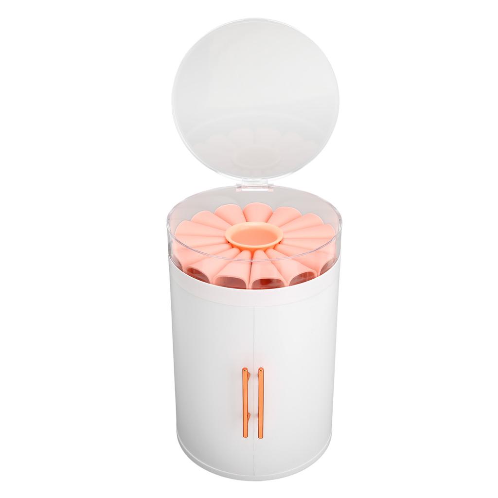 Smyckesförvaringslåda Organizer 5 Lager Stor Kapacitet 2 Dörrar Mini Smyckesskåp för Smycken Lösnaglar Kosmetika