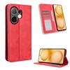 For vivo V60 5G Leather Case Wallet Stand Retro Texture Phone Cover