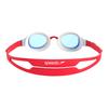 Speedo Hydropure Junior Free Size Goggles, Unisex, SEB02211, Red/Blue,