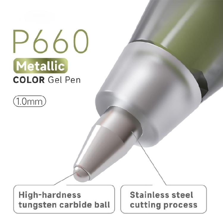 48 Color Metallic Gel Pen Multicolor Acrylic Gel Pen For Artist Student Journaling Sketching And Creative Art Project