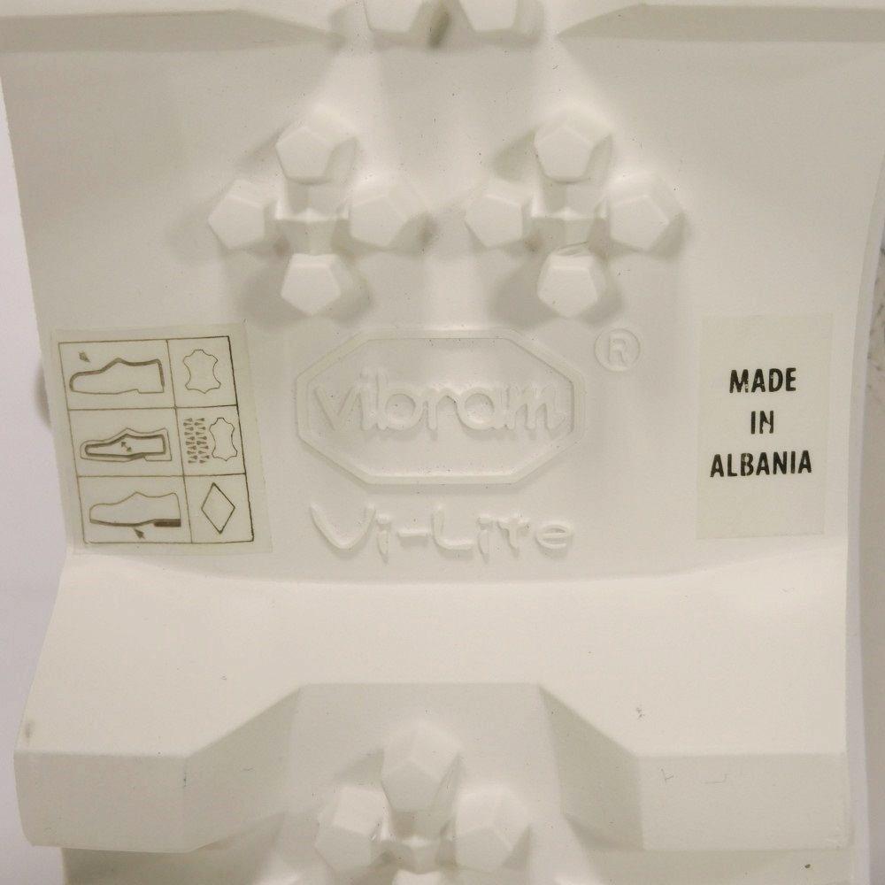 Folosit Rita Army 36" blană mediu fermoar lateral talpă tank, 11 ochi, 9,1", logo arc nefolosit, alb, pentru femei, mărimea 11690 YE80FRI