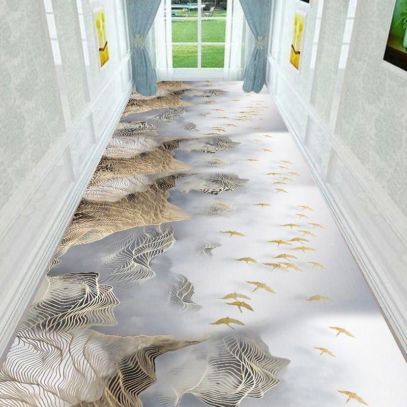 3D Carpet Doorway Corridor Carpet nordic rug Aisle Long Corridor hallway Home Floor Mat Commercial Hotel Carpet Geometry