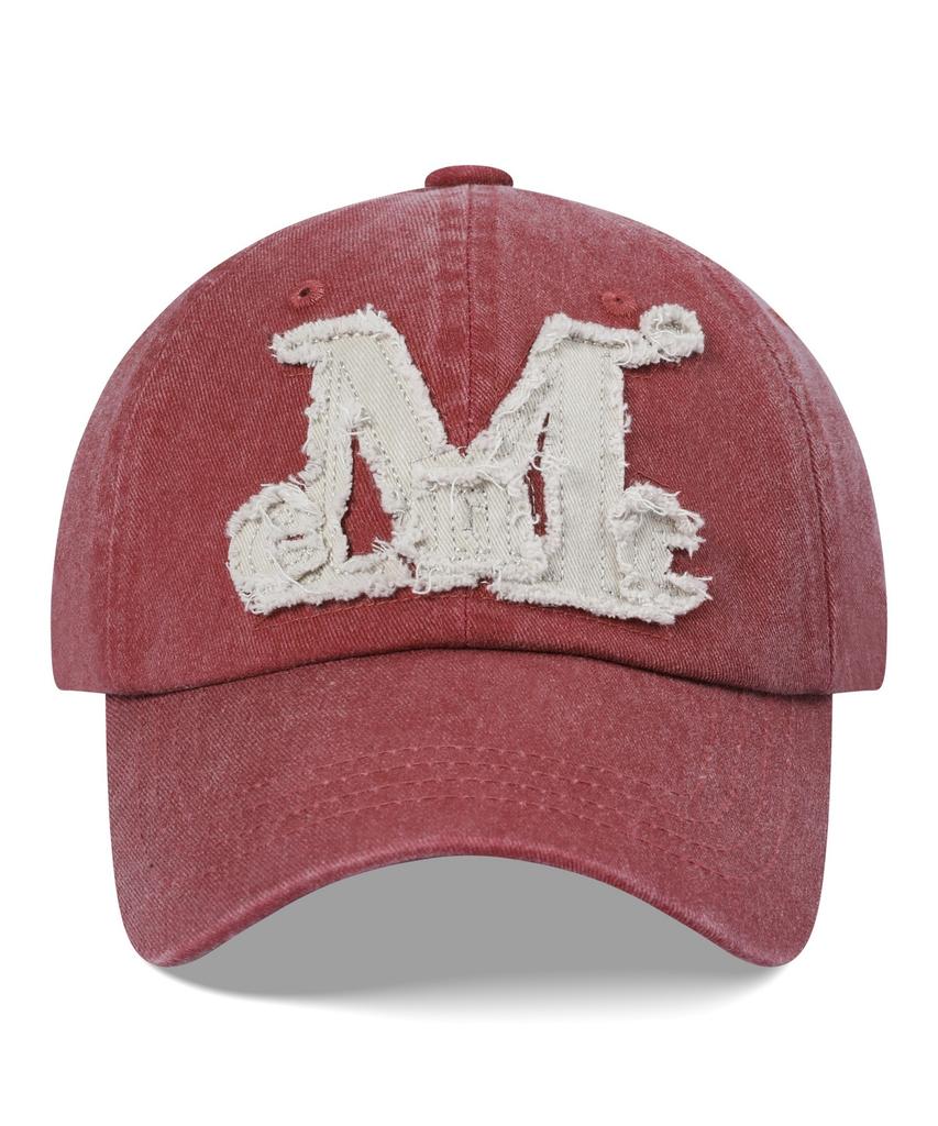 Mucent Vintage gewaschene Applikation Baseballkappe (12 Farben)