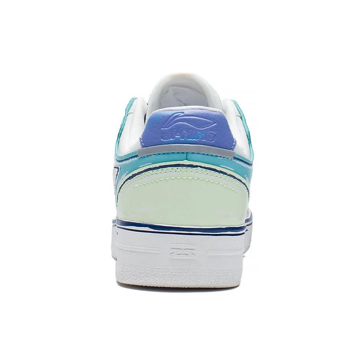 Li Ning Tianji Slip Resistant Cushioning Abrasion Resistant Lightweight Breathable Low top Skateboard Shoes Women's AGCS200-2