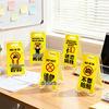 Creative Humorous Desktop Message Sticky Note Holder & Photo Clip Ornament.