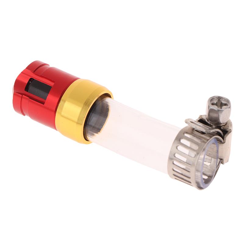 

Головка дренажной трубки воздушного фильтра мотоцикла из сплава с ЧПУ для универсальных аксессуаров для мотоциклов Click150 Click Alloy Plug красный