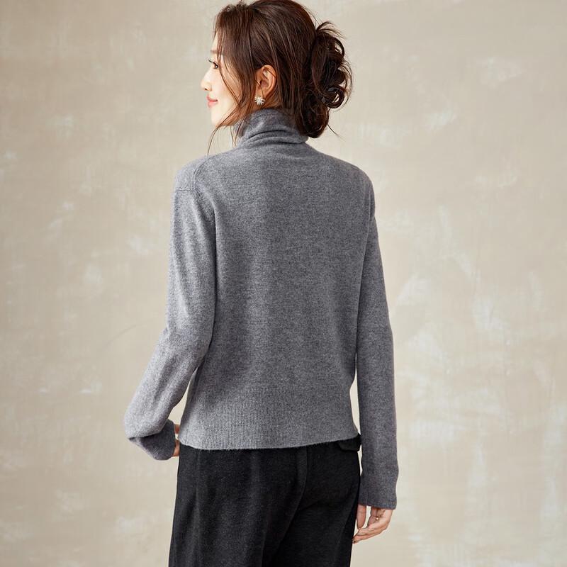 Srcr Women's High-Neck Cashmere Blend Knit Cardigan