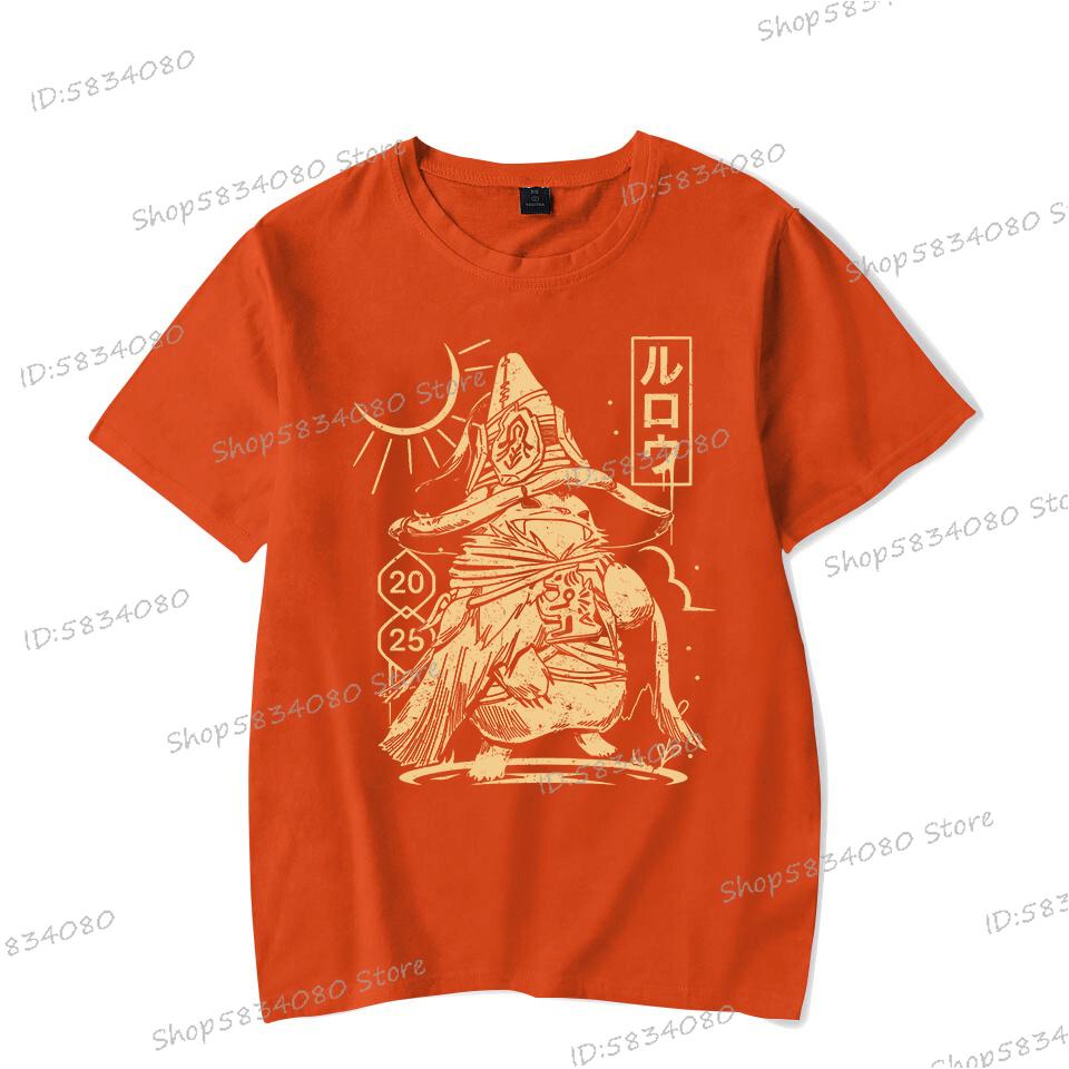 Unisexs Tshirts Monster Hunter Wilds Vintage Graphic Tee Gamer Funny Crewneck Short Sleeve Tee Gift Game Fans Fashion Casual Tops
