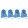 4PCS Fishing Diving Board Blue Plastic Round Belly Fishing Trolling Diving Board Tool for Boat Fishing Deep Sea Fishing