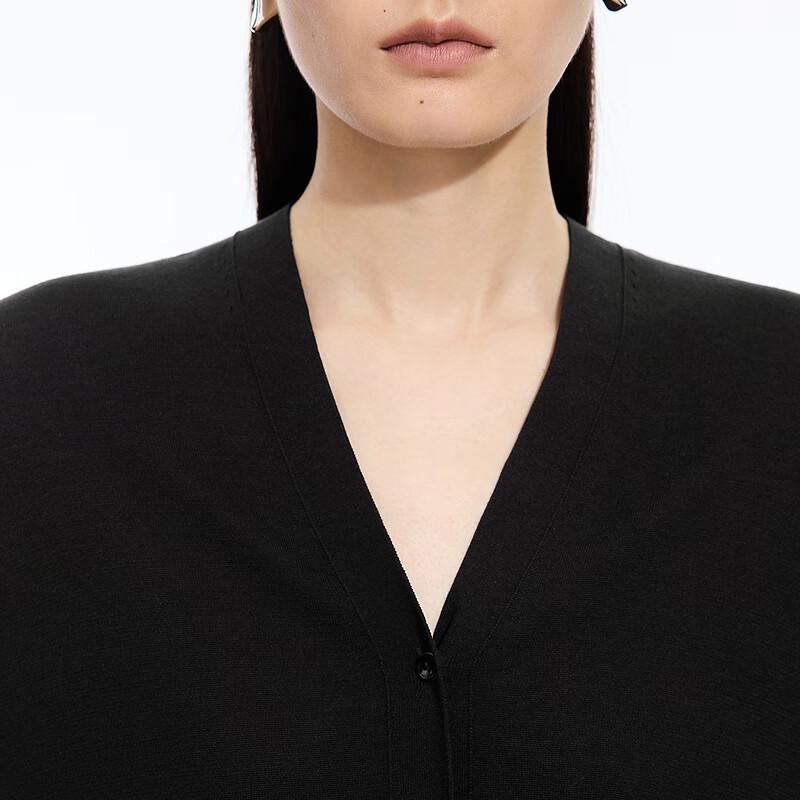 JNBY Autumn V-Neck Long Sleeve Cardigan