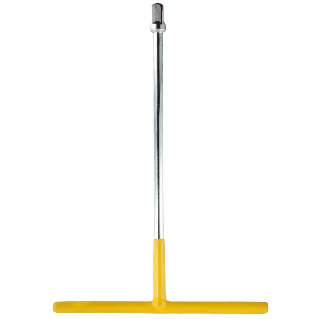 T Type T-handles Wrench Hex Socket Wrench 27cm/10.63\" 1/2-inch 19cm/7.48\" High-carbon Steel Inner Hexagon Silver And Yellow