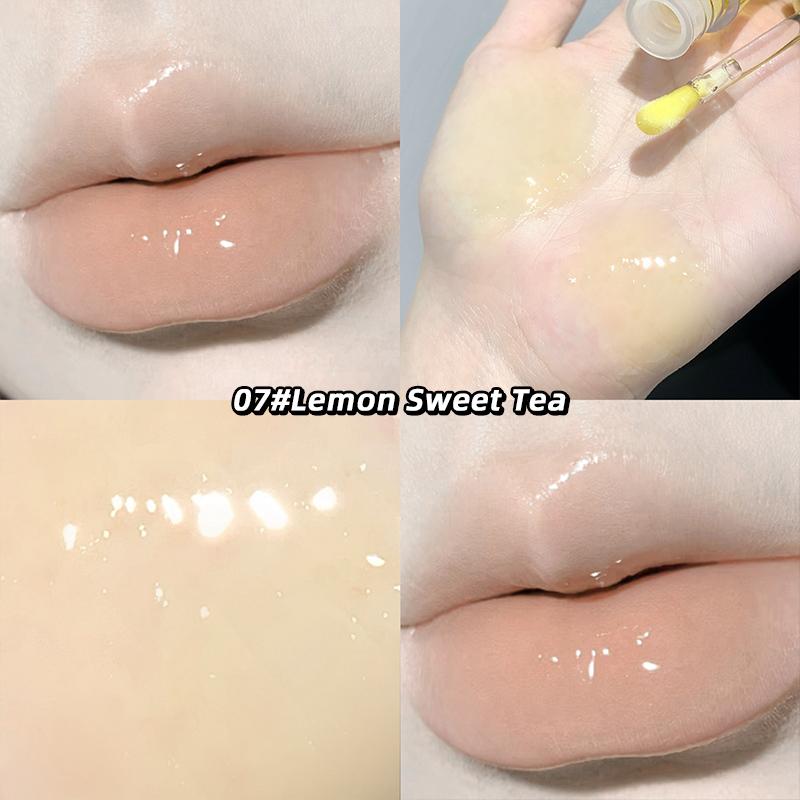 

GEGE BEAR Crystal Jelly Увлажняющее масло для губ Прозрачный осветляющий блеск для губ