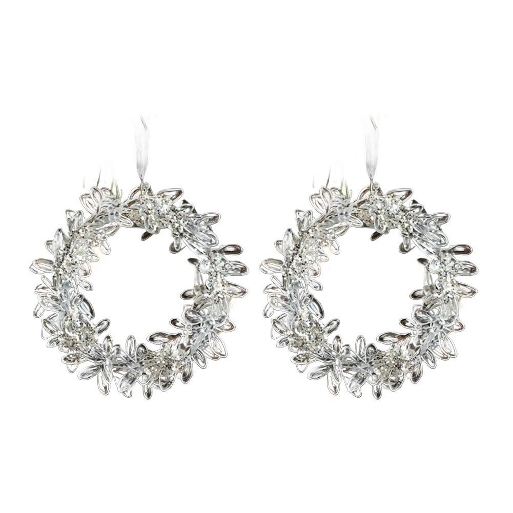 Christmas Acrylic Ornaments Hanging Decorations Lightweight Structure