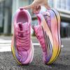 Youth Autumn Running Shoes, Primary and Secondary School Students Mesh Carbon Plate Real Explosion Shock Absorption Sports Non-slip Running Shoe