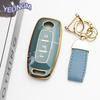3 Buttons Car Remote Shell For Nissan X-Trail T33 Qashqai J12 Teana Altima Ariya   Tpu Key Case Cover Holder Keychain