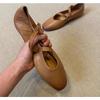 Mode Neue Flache Schuhe Mary Jane Schuhe Damen Retro Sohle Leder Ballett Frühling Trend Kleid Elegante Schuhe Lässig Flach Komfort Zapatos Mujer
