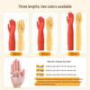 Extralange Hochleistungs-Rot-Latexhandschuhe