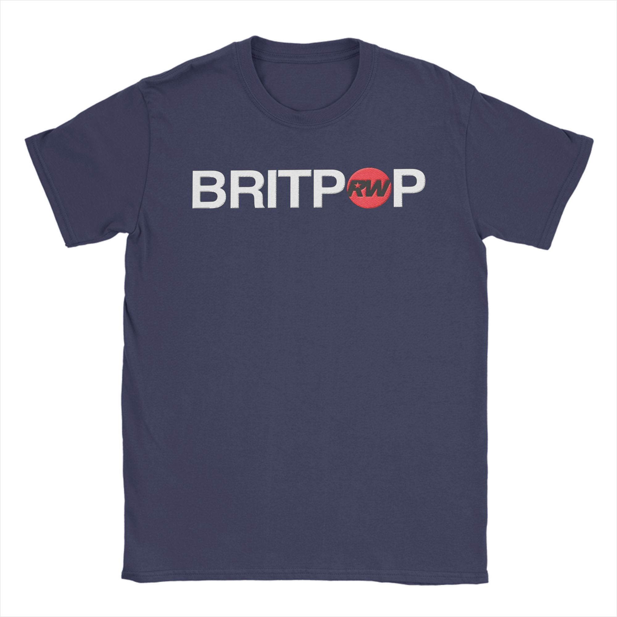Робби Уильямс Britpop Тур 2025 Футболки Мужские Забавные Хлопковые Футболки С Круглым Вырезом С Коротким Рукавом 6XL Одежда 4XL