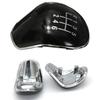 Shift Knob Sleeve 6-Speed Shift Lever Cover Car Interior Upgrade 7*5*4cm Comfortable Touch Easy Tallation Design