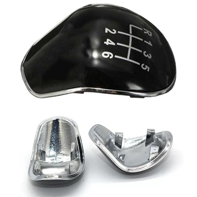 Shift Knob Sleeve 6-Speed Shift Lever Cover Car Interior Upgrade 7*5*4cm Comfortable Touch Easy Tallation Design
