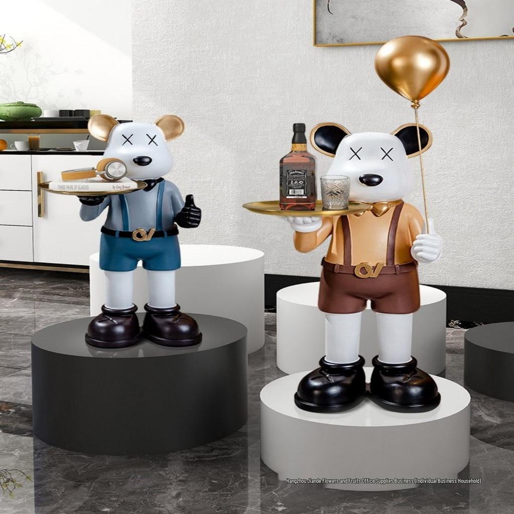 Figurka Bearbrick Okrągły Stojak Podwyższający Platforma Cylindryczna