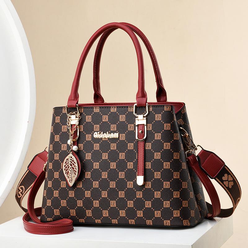Large Capacity Fashionable Versatile High-end Handbag New Simple Mother Model Women's Bag